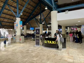 Officiel TAXI-stand i PUJ Lufthavn