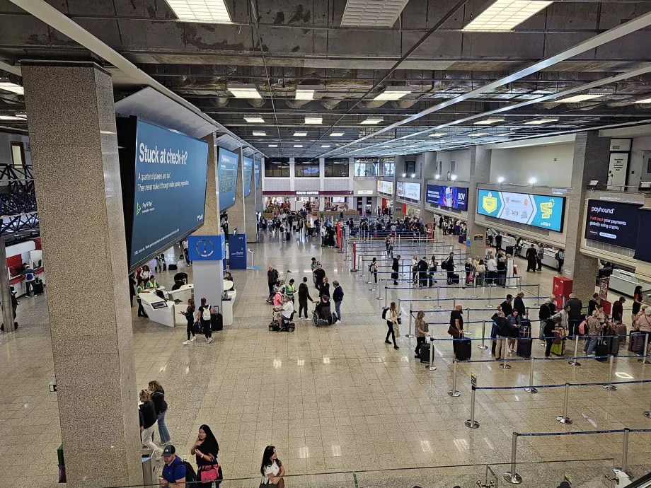 Departure lounge, Malta Airport