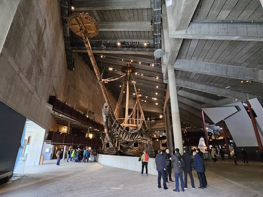 Skib i Vasamuseet