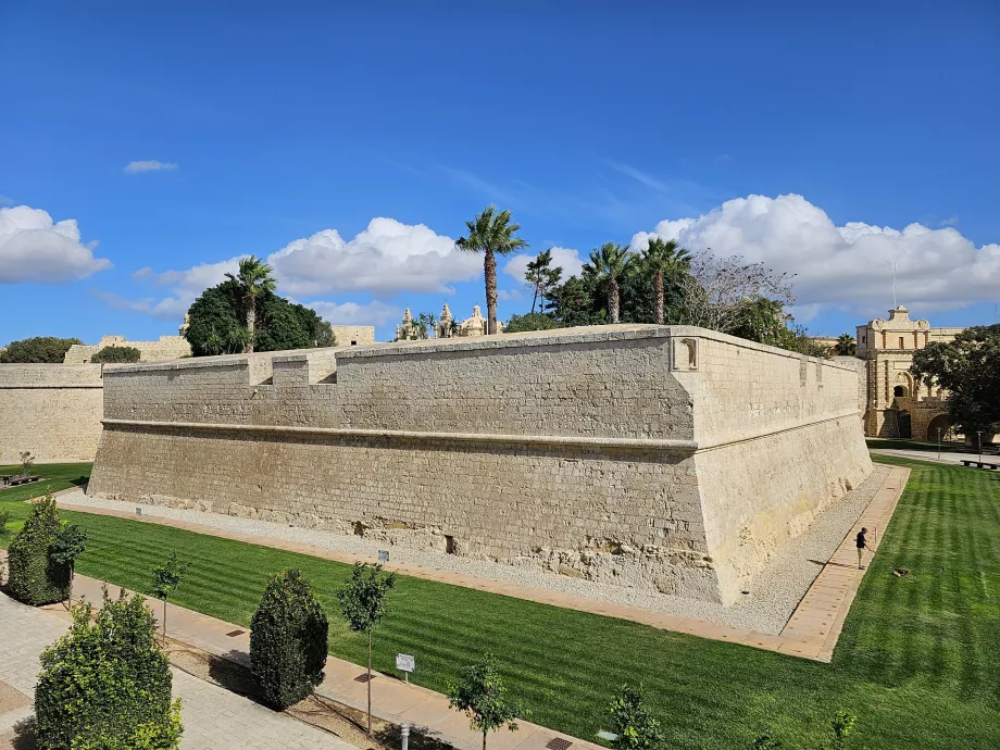 Voldene på den indre del af Mdina