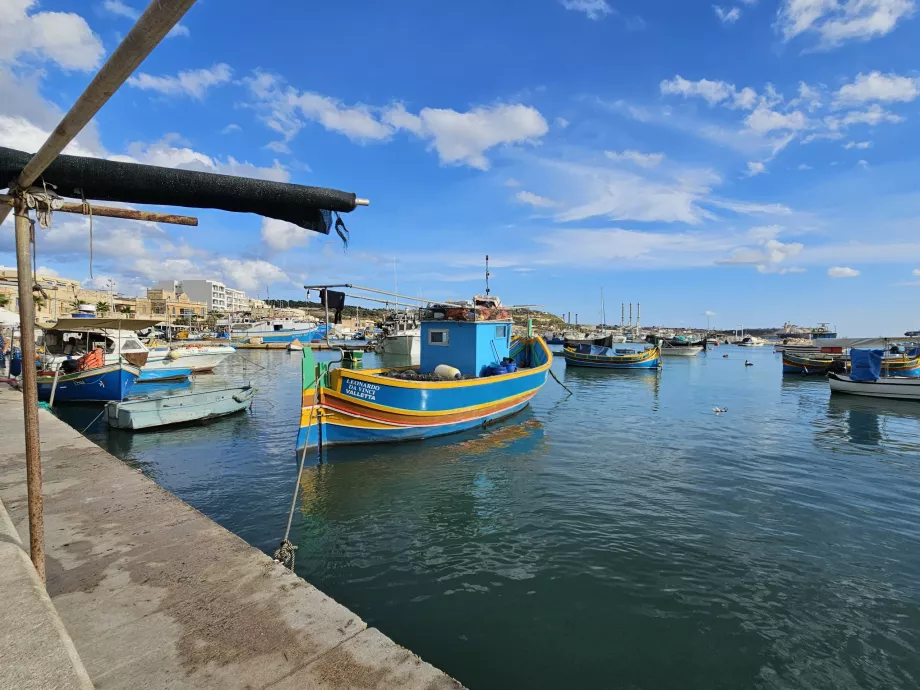 Fiskerihavnen i Marsaxlokk