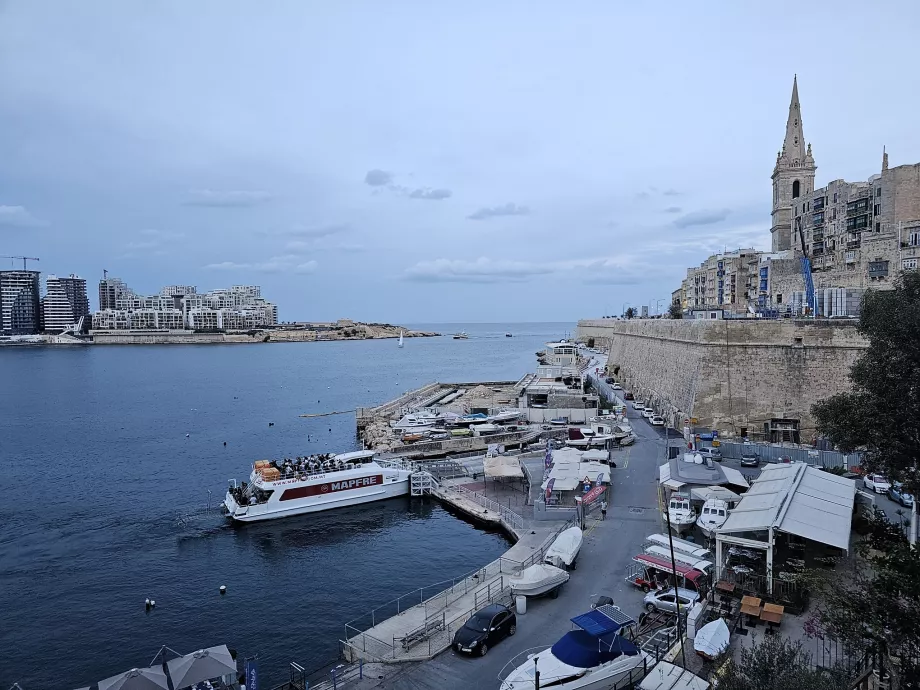 Færgehavn Valletta - Sliema