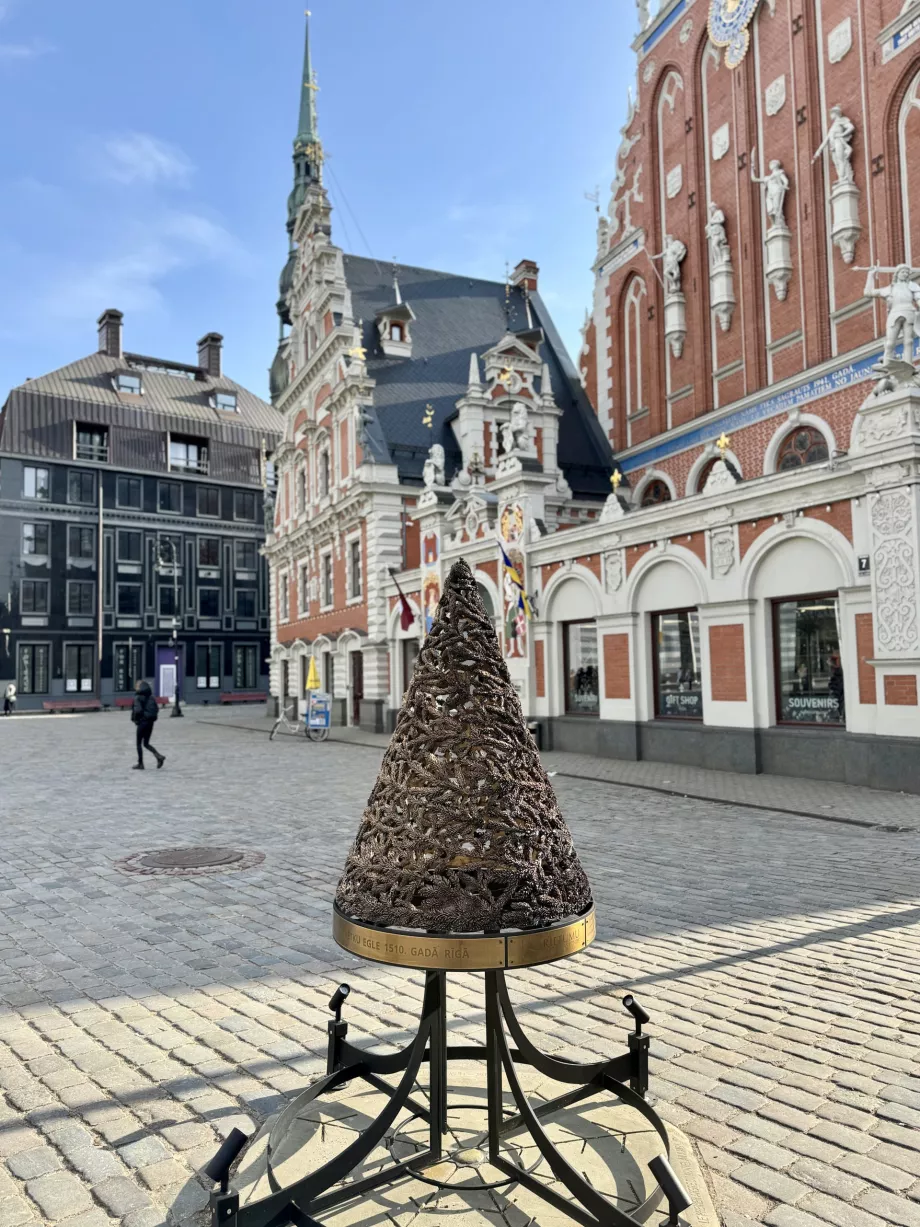 Det første juletræ i Riga