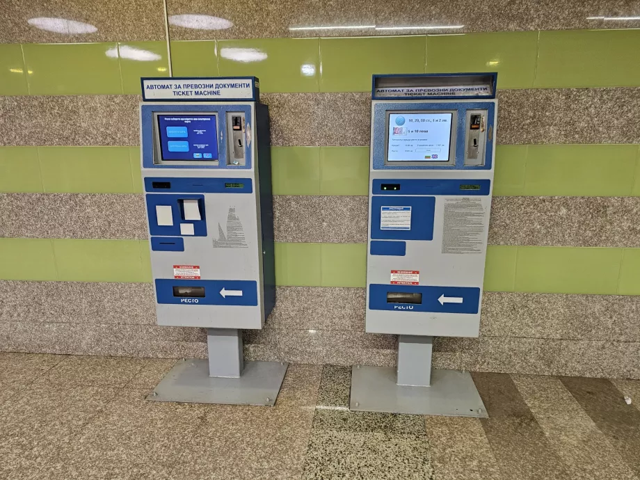 Enkeltbilletautomat til 1,60 lv.