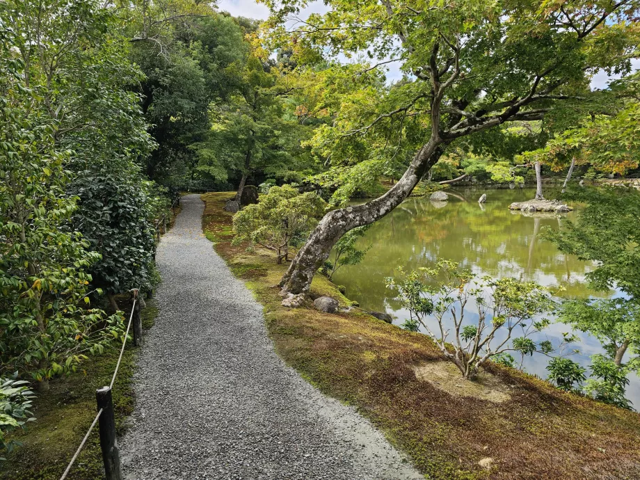 Kinkakuji tempelpark