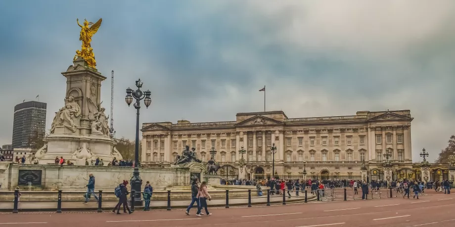 Generelt billede af Buckingham Palace