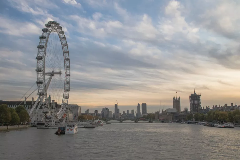 Udsigt over London Eye