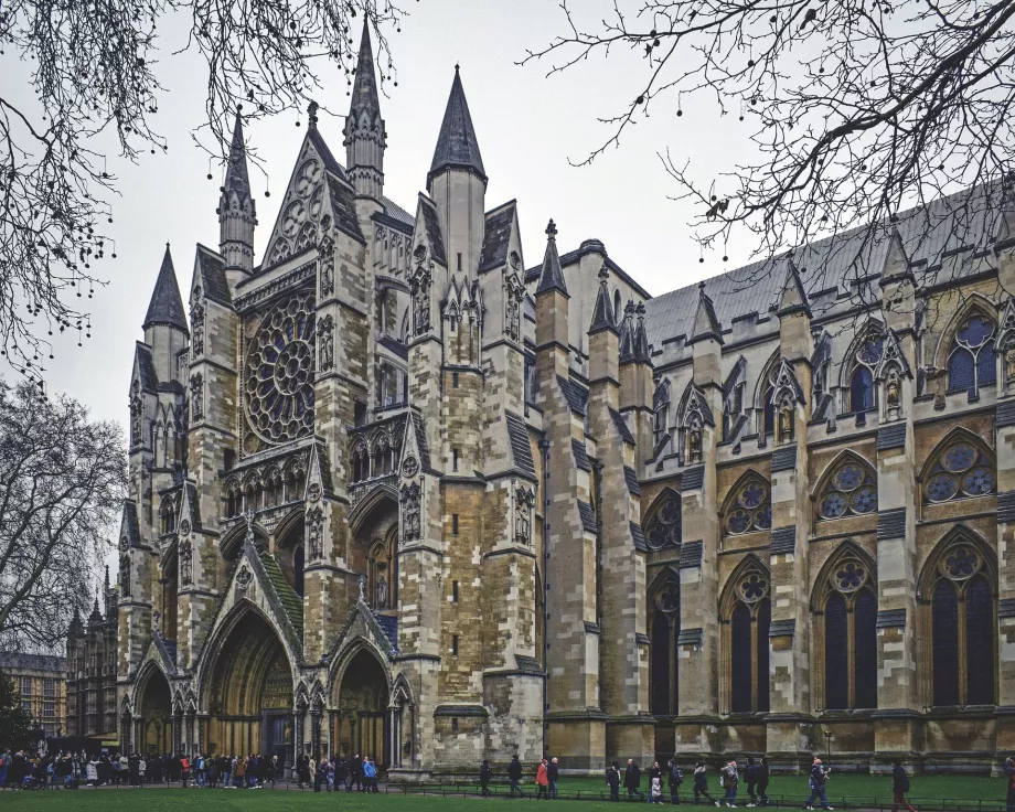 Westminster Abbey - nordlig front