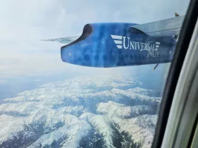 Universal Air på fly Pécs - München