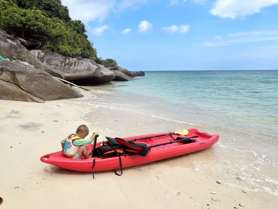 Kajaksejlads på Tioman